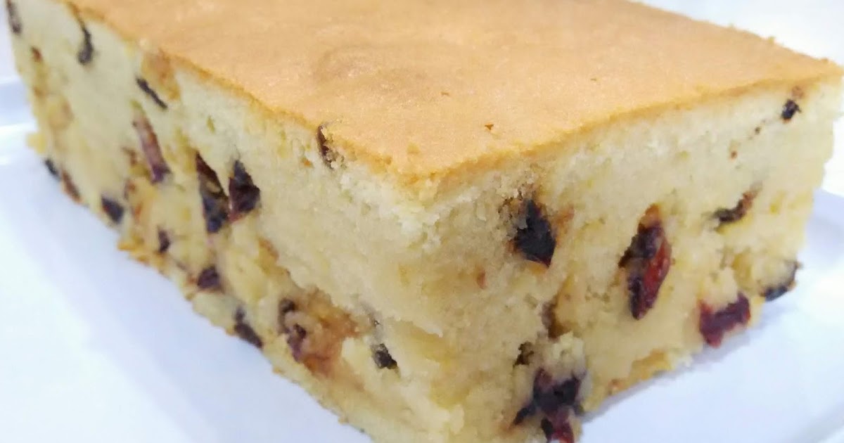 CRANBERRIES FRUIT BUTTER CAKE