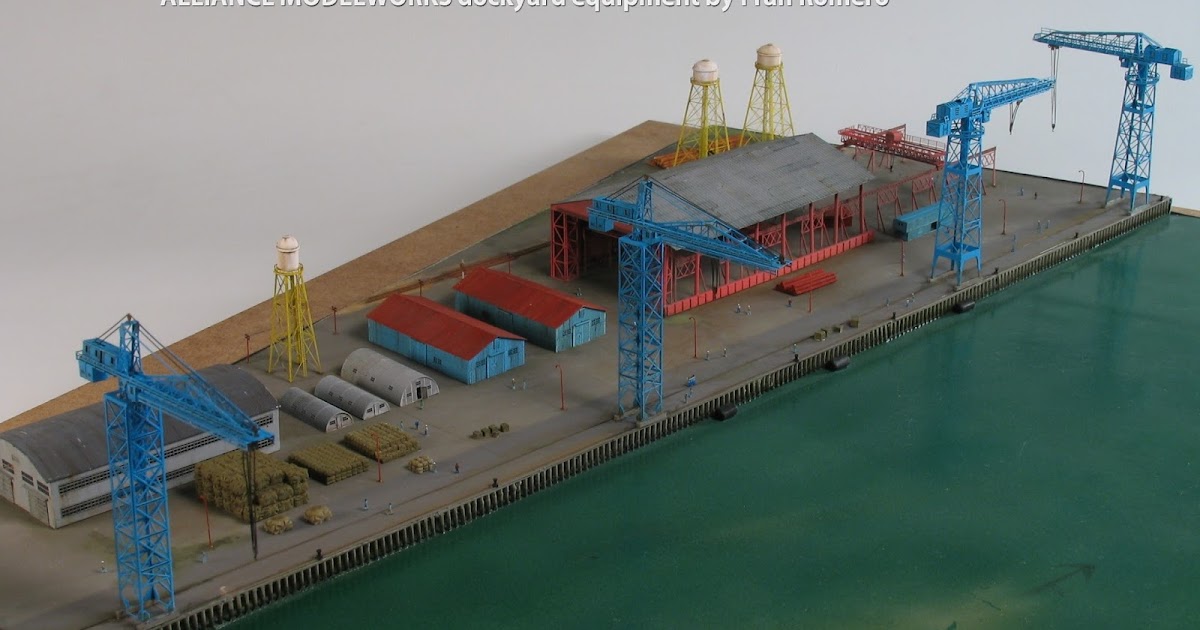 Ship Models by Fran Romero 1/700 US NAVY Dockyard