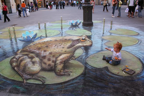 Julian Beever disegni 3D