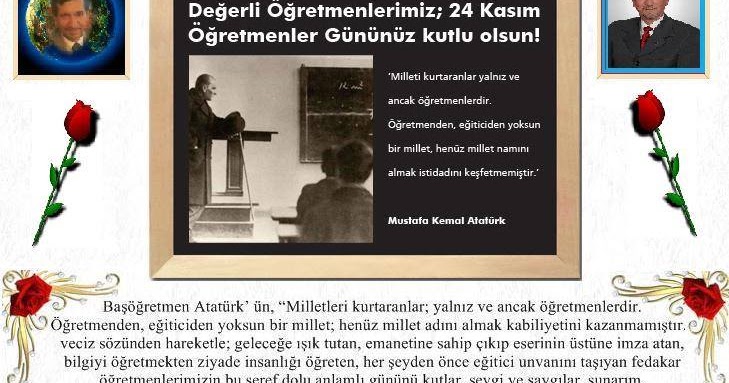 Ömer Sabri KURŞUN Günaydın Öğretmenlerim24 Kasım Öğretmenler günü