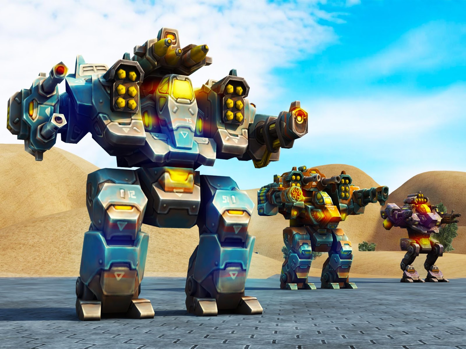 Mech Robot War 2050 v1.3 Mod Apk Terbaru Unlimited Money