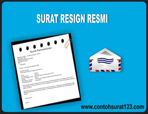 Contoh Surat Resign Resmi Baik dan Sopan Gambar Contoh Surat Resign Resmi Baik dan Sopan