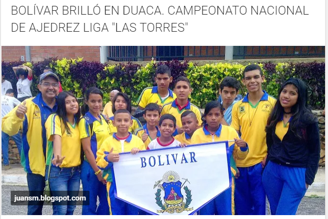 BOLÍVAR BRILLÓ EN DUACA