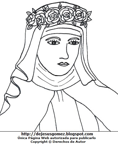 Isabel Flores de Oliva Dibujo de Isabel Flores de Oliva para colorear, pintar o imprimir. Imagen de Isabel Flores de Oliva hecho por Jesus Gómez