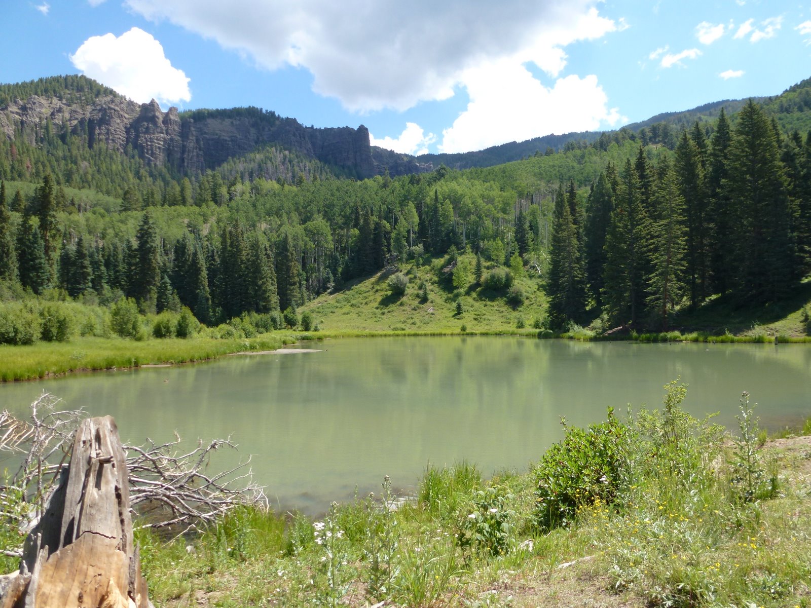 Zabeth's Hiking Blog Opal Lake, Pagosa Springs, CO