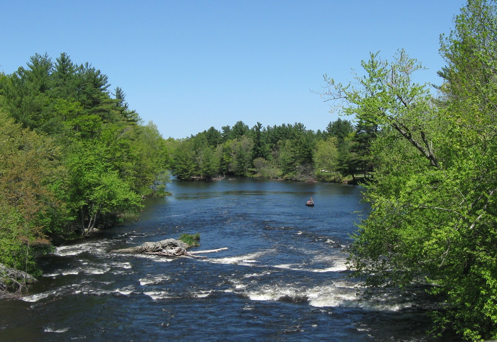 Trashpaddler Nashua River Rail Trail Groton to Hollis