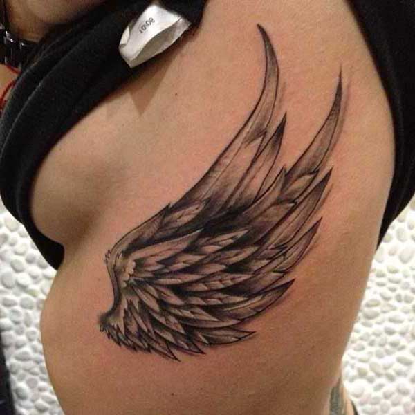 single wing tattoo for belly bel dövmesi kanat single wing tattoo for belly bel dövmesi kanat