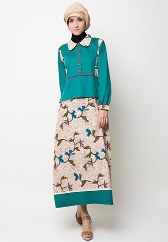 Contoh Gamis Blazer Terbaru