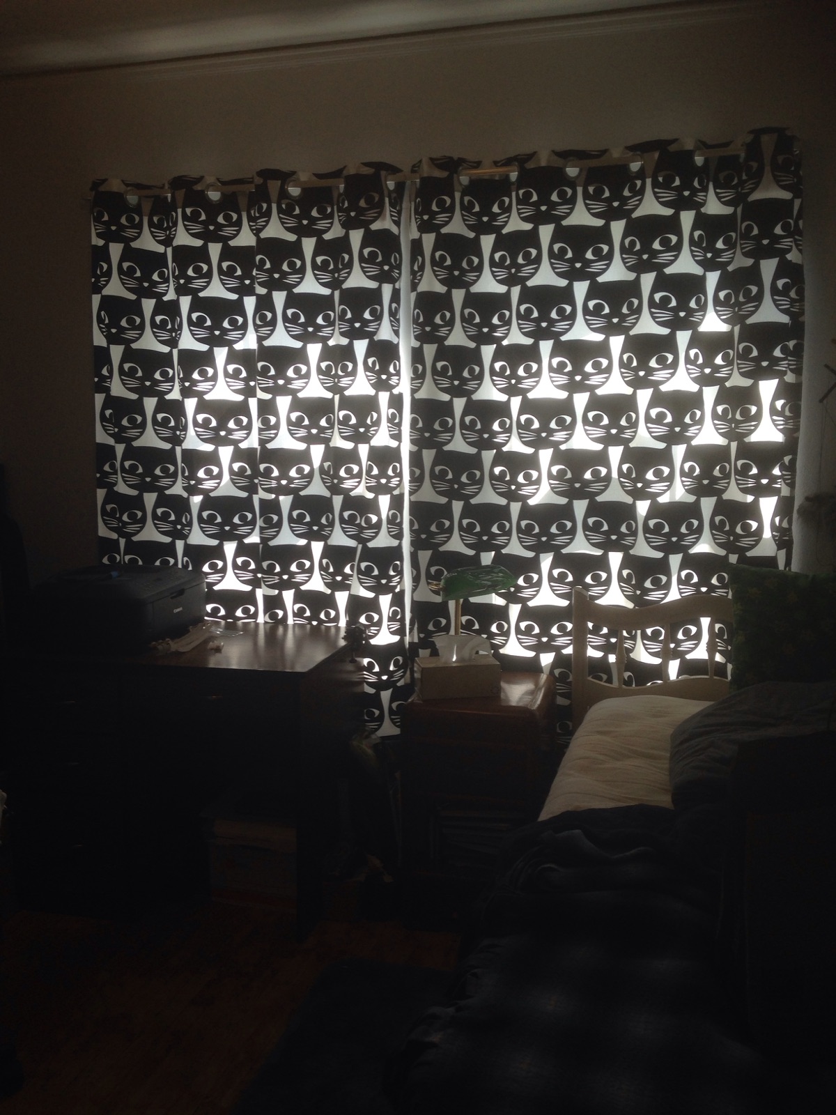 Laughing Cat Creative Enterprises May 2018 Cat Curtains From Ikea