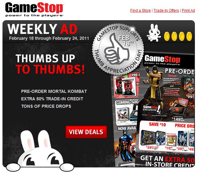 AM Inbox GameStop Email Gets Thumbs Up Oracle Marketing Cloud