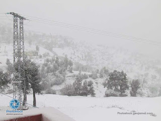 Snow in Ketama Morocco picture and videos
