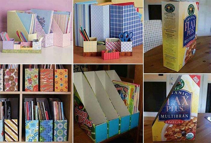 Renkli Bantlarla Kutudan Organizer Yapımı örnekleri 3 Renkli Bantlarla Kutudan Organizer Yapımı örnekleri 3