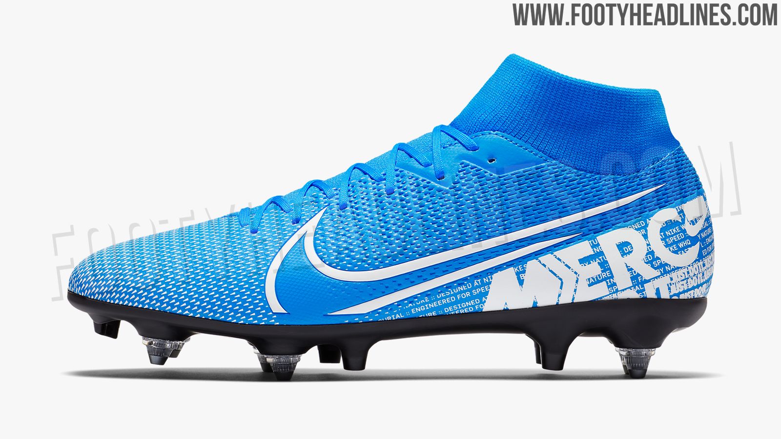 mercurial blue boots