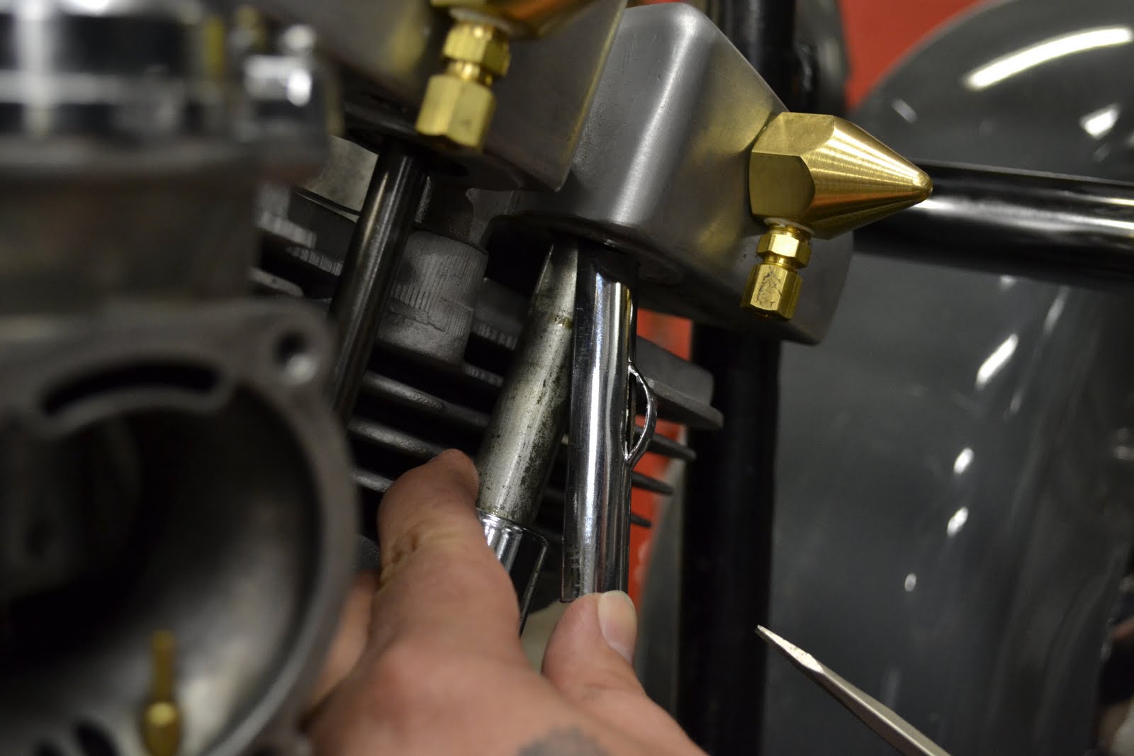 Junk With Wheels Push rod covers..