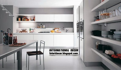 modern white kitchen designs and ideas, white kitchen cabinets and shelves
