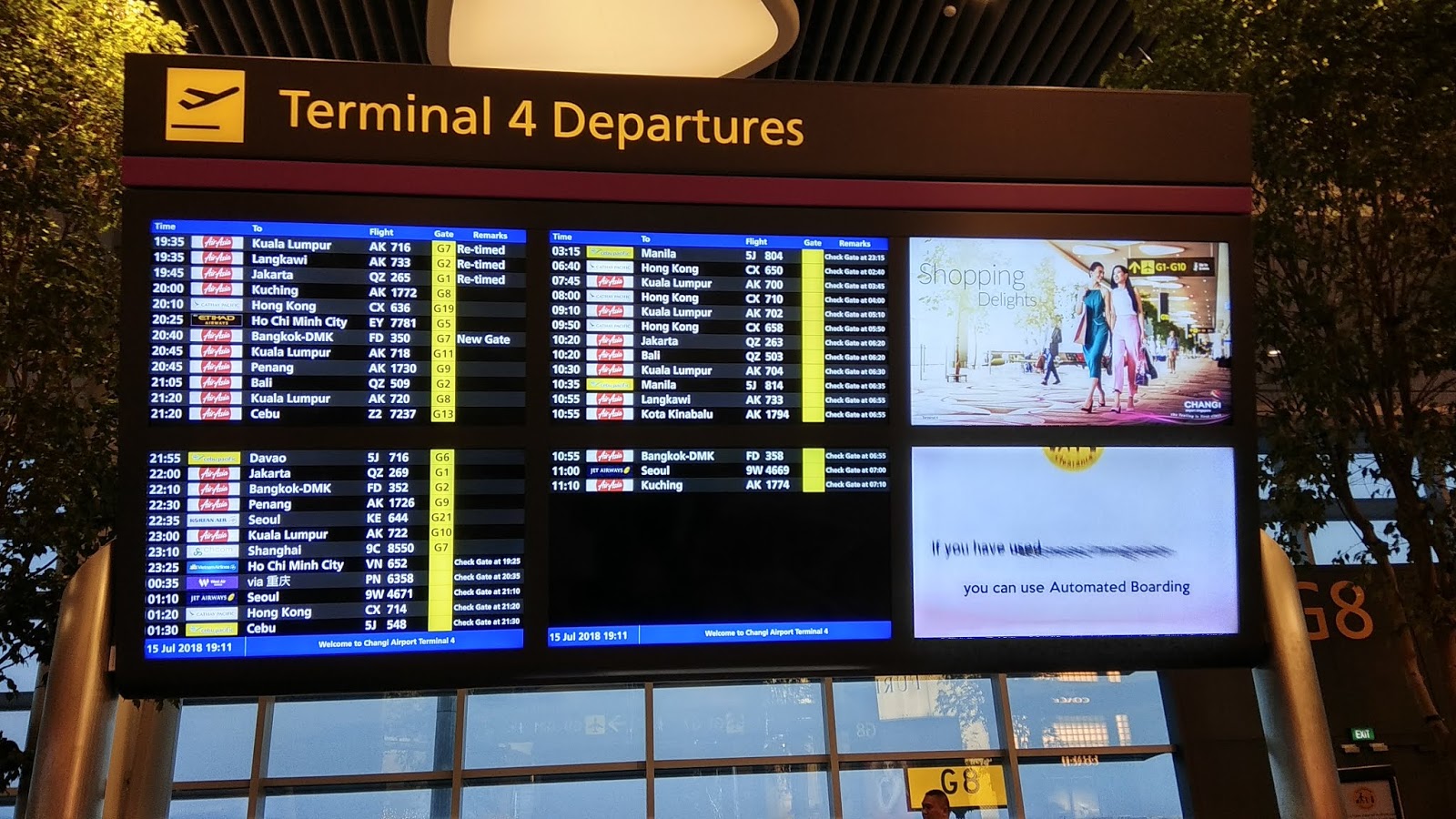 changi airport 2018