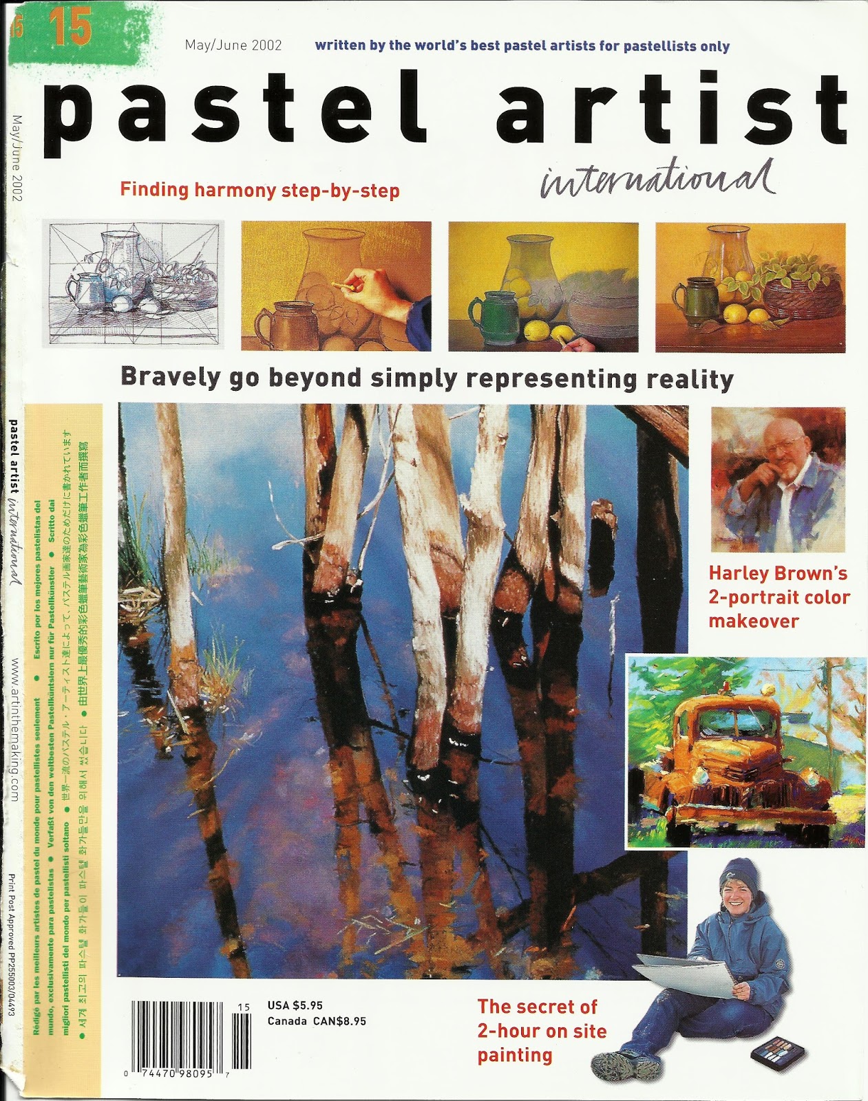 Pintor Claudio Urzúa Vial ENTREVISTA REVISTA AUSTRALIANA "PASTEL