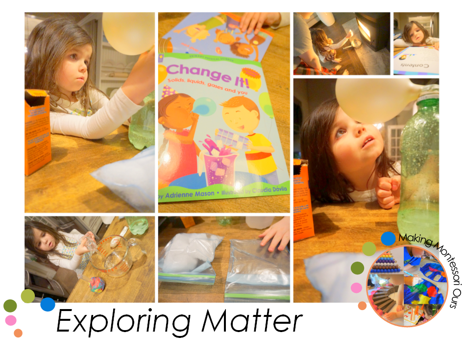 Kids Science Exploring Matter "Making Montessori Ours"