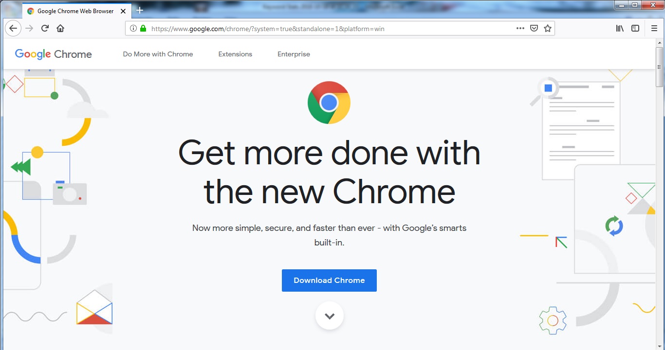 Google Chrome Standalone Enterprise Daxscreen