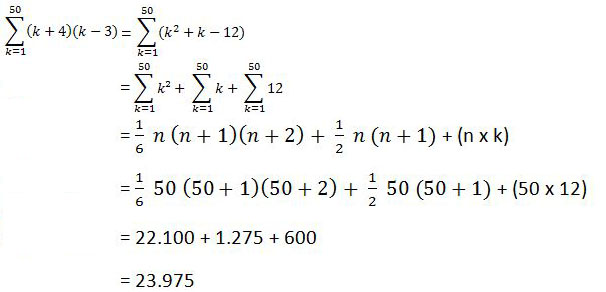 Pengertian Rumus Dan Sifat Sifat Notasi Sigma Matematika Terbaru
