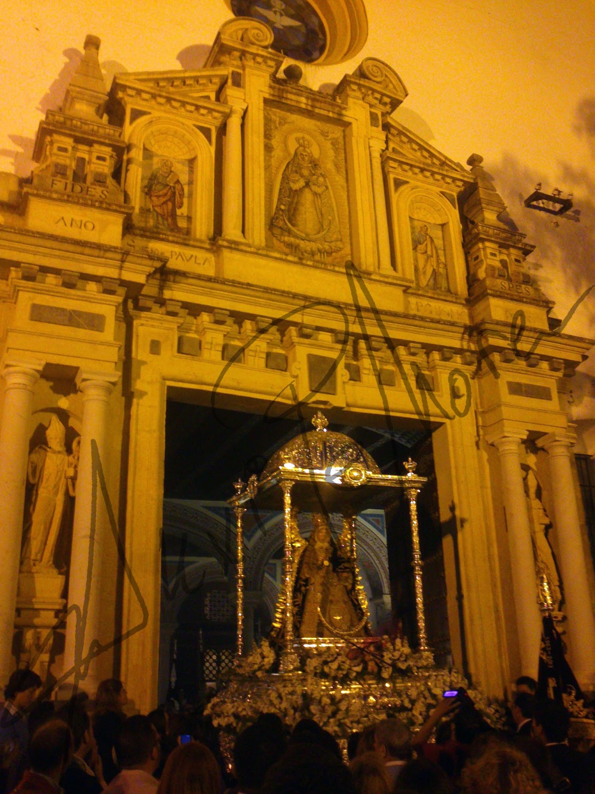 Mi cámara cofrade Procesión anual de la Patrona de Utrera, Virgen de