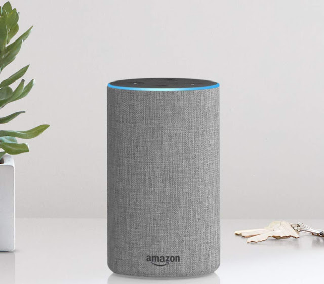 Amazon 要把 Alexa 語音助理實體化了？圖為搭載 Alexa 的 Amazon Echo 智慧喇叭