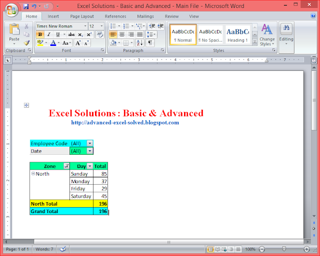 Insert or Embed Excel File In Word, Excel Or PowerPoint Presentation