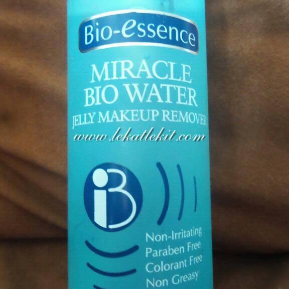 BOGELKAN WAJAH DENGAN BIO ESSENCE MAKEUP REMOVER LEKAT LEKIT STORY