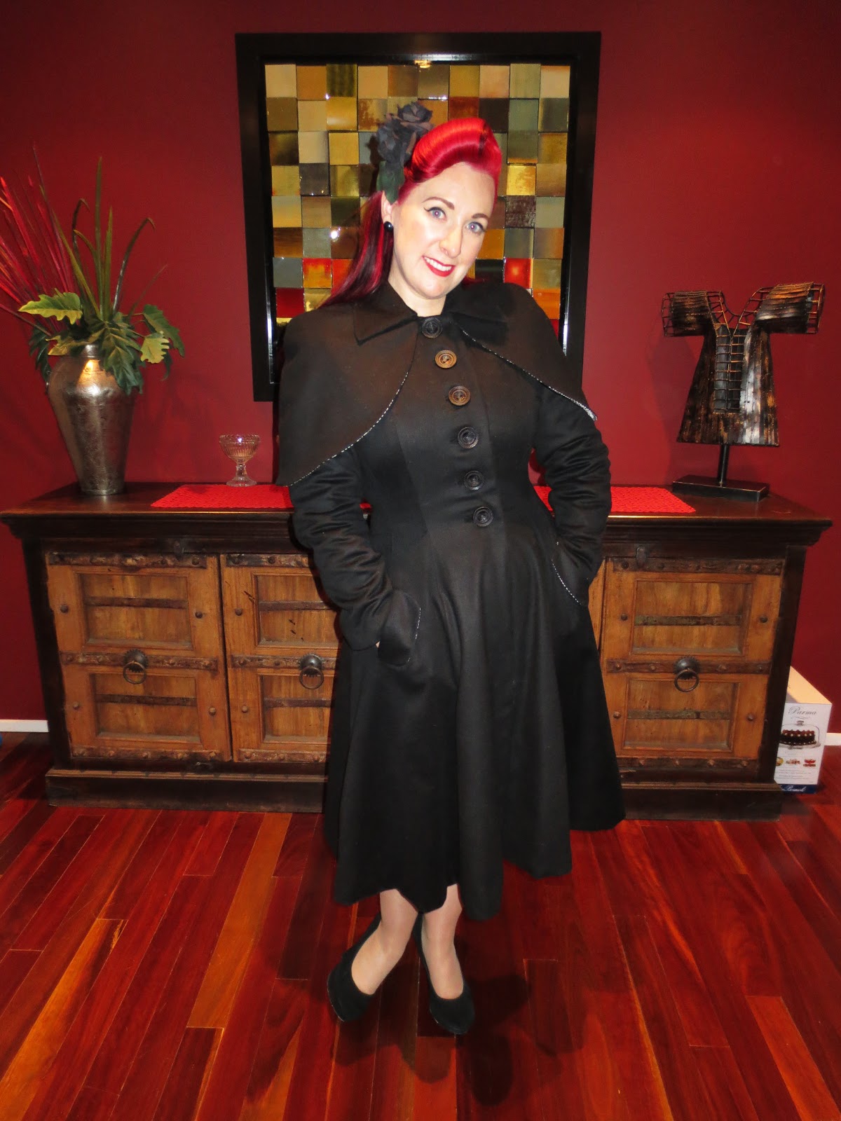 Rosa Coat - Black