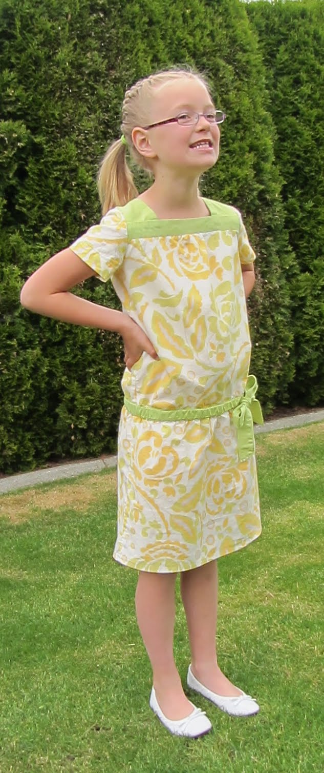 Making More with Less Pattern Review Croquet Dress by oliver + s