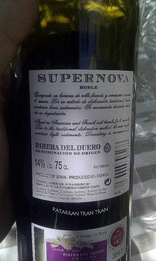 Supernova. Ribera Roble 2013