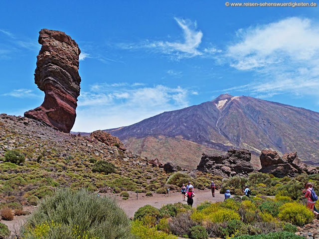 Zeigefinger Gottes Zeigefinger Gottes Roque Cinchado Nationalpark Las Canadas del Teide