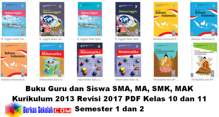 Buku Kurikulum 2013 Revisi 2017 SMA, SMK, MA, MAK Kelas 10