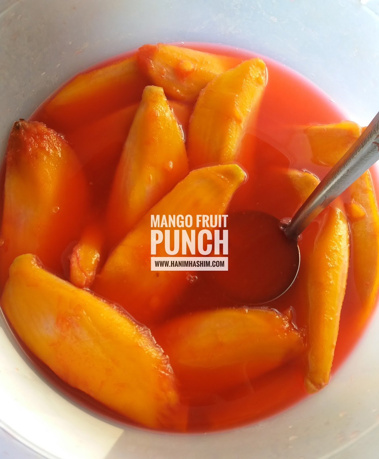 Resepi Mudah Mango Fruit Punch Guna Biji Mangga Budak Flat 92