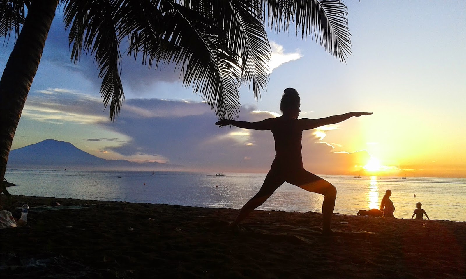 YOGA and SUP in BALI Sunrise Beach Yoga in Bali