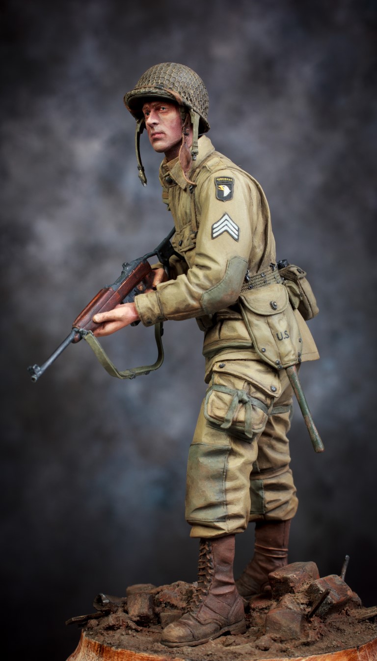 Completed 101 Airborne.... Miniatures