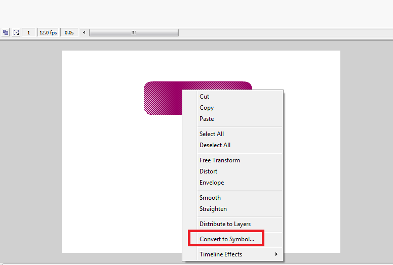 Flash Simple Button Technology Stuff : How to make button in Flash