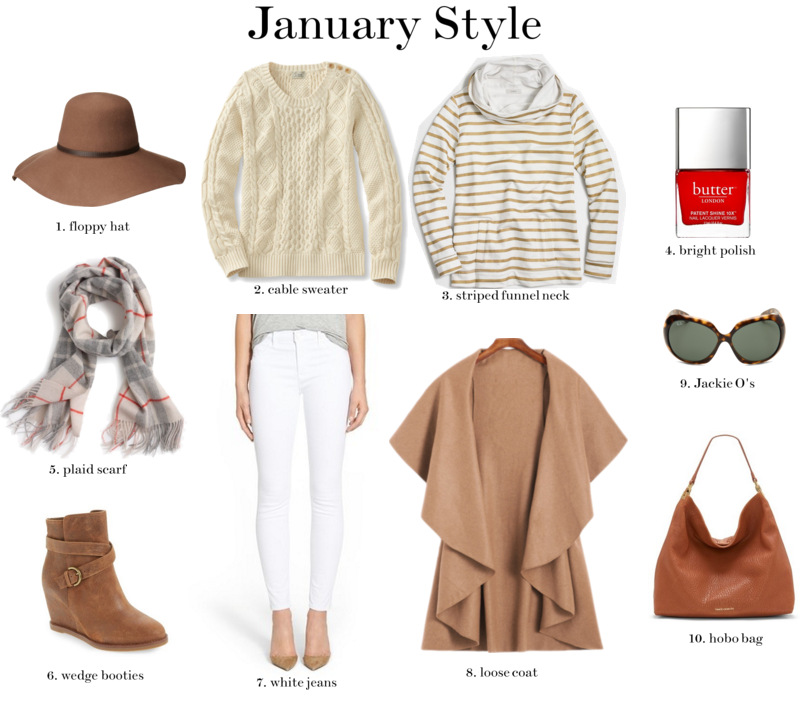 Cottage and Vine: January Style
