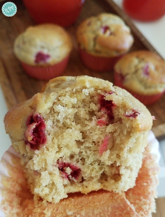 Muffins de Frambuesa Recetas ParisFinas