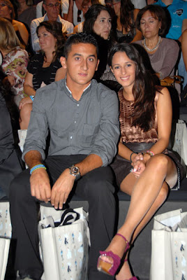 Nicolas Almagro with Girlfriend