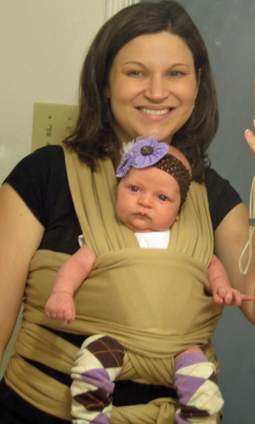 Cookie Nut Creations Make Your Own (No Sew) Baby Wrap