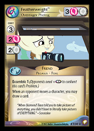 My Little Pony Featherweight, Overeager Photog Equestrian Odysseys CCG Card