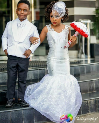 1A1 Checkout this cute and stylish Little bride and groom