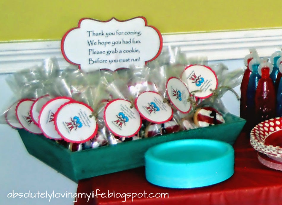 Loving Life Dr. Seuss First Birthday Party for Twins Part 7 (Party Favors)