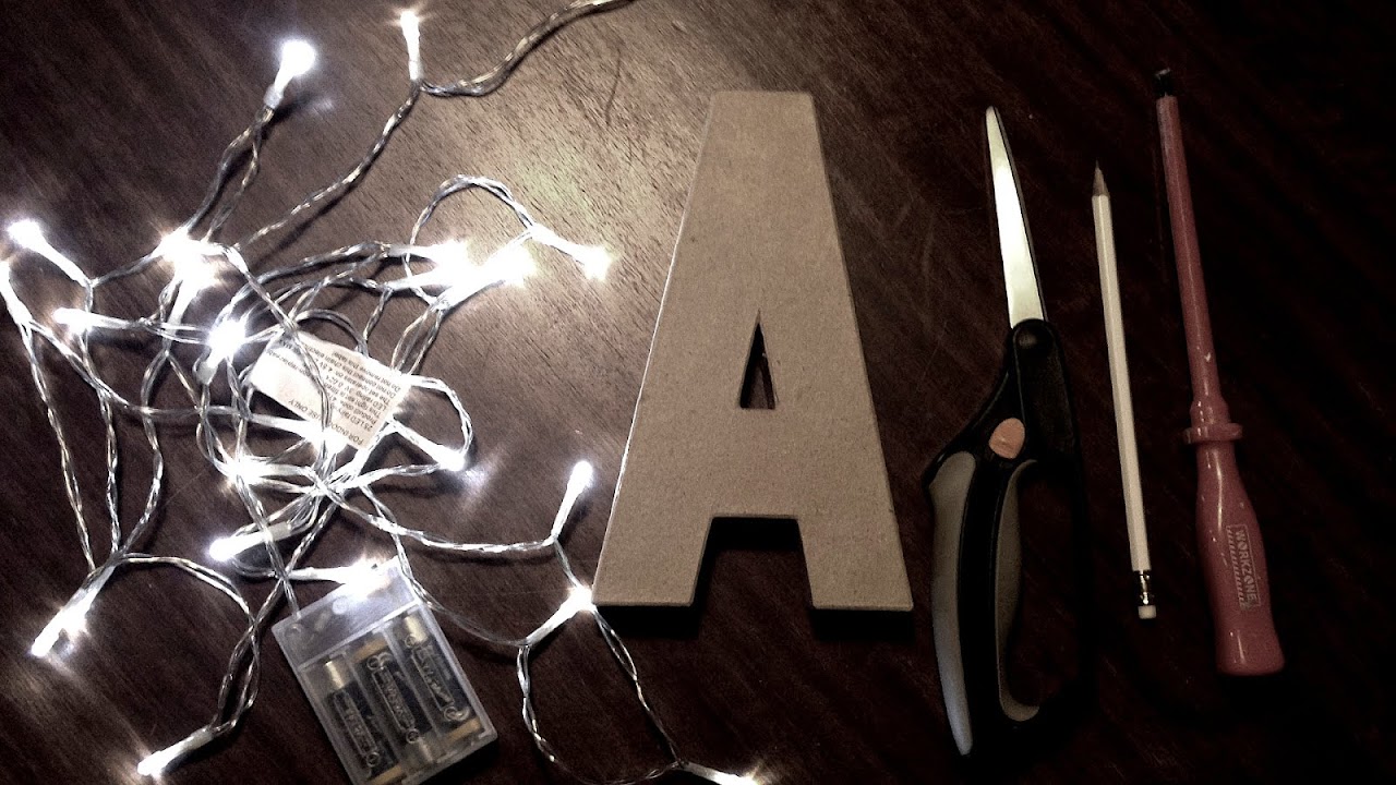 Light Up Letters Diy DIY Choices