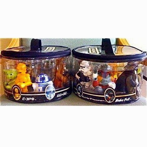 Art Toys Museum Star Wars Set Of 7 Character Bath Toys