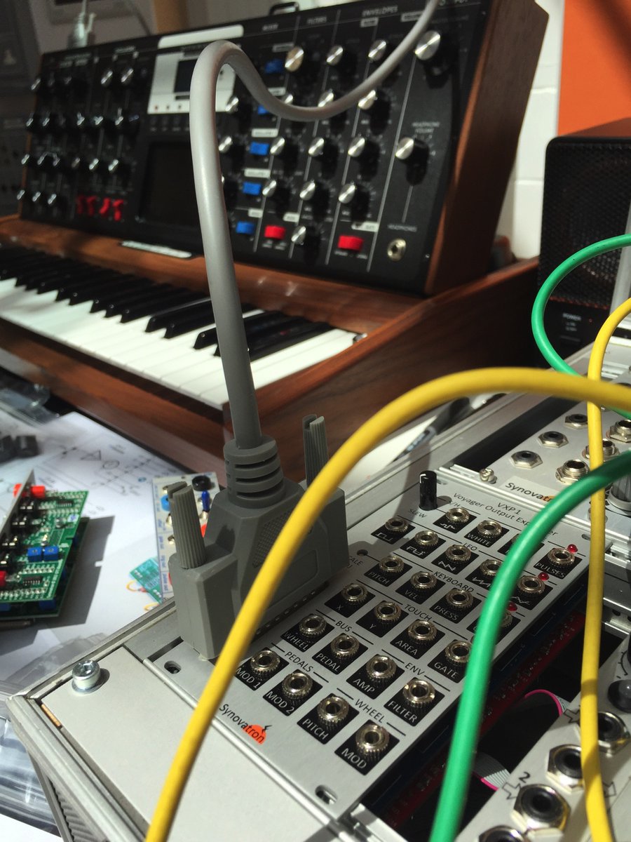 MATRIXSYNTH Moog Voyager to Eurorack Interface From Synovatron