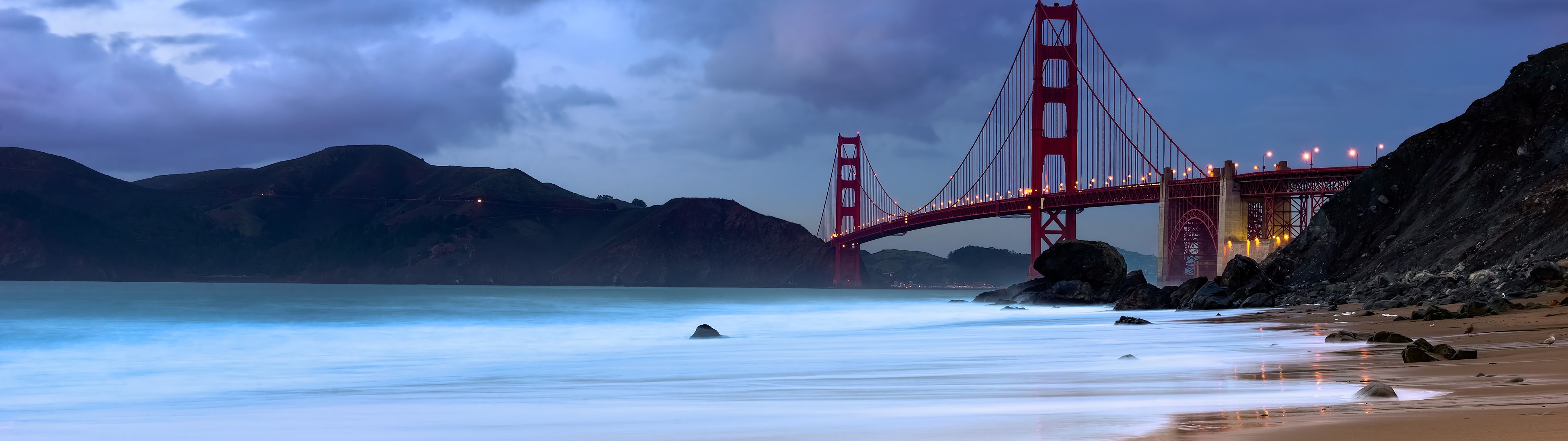 Golden Gate Bridge, Scenery, 4K, 3840x2160, #2 Wallpaper PC Desktop