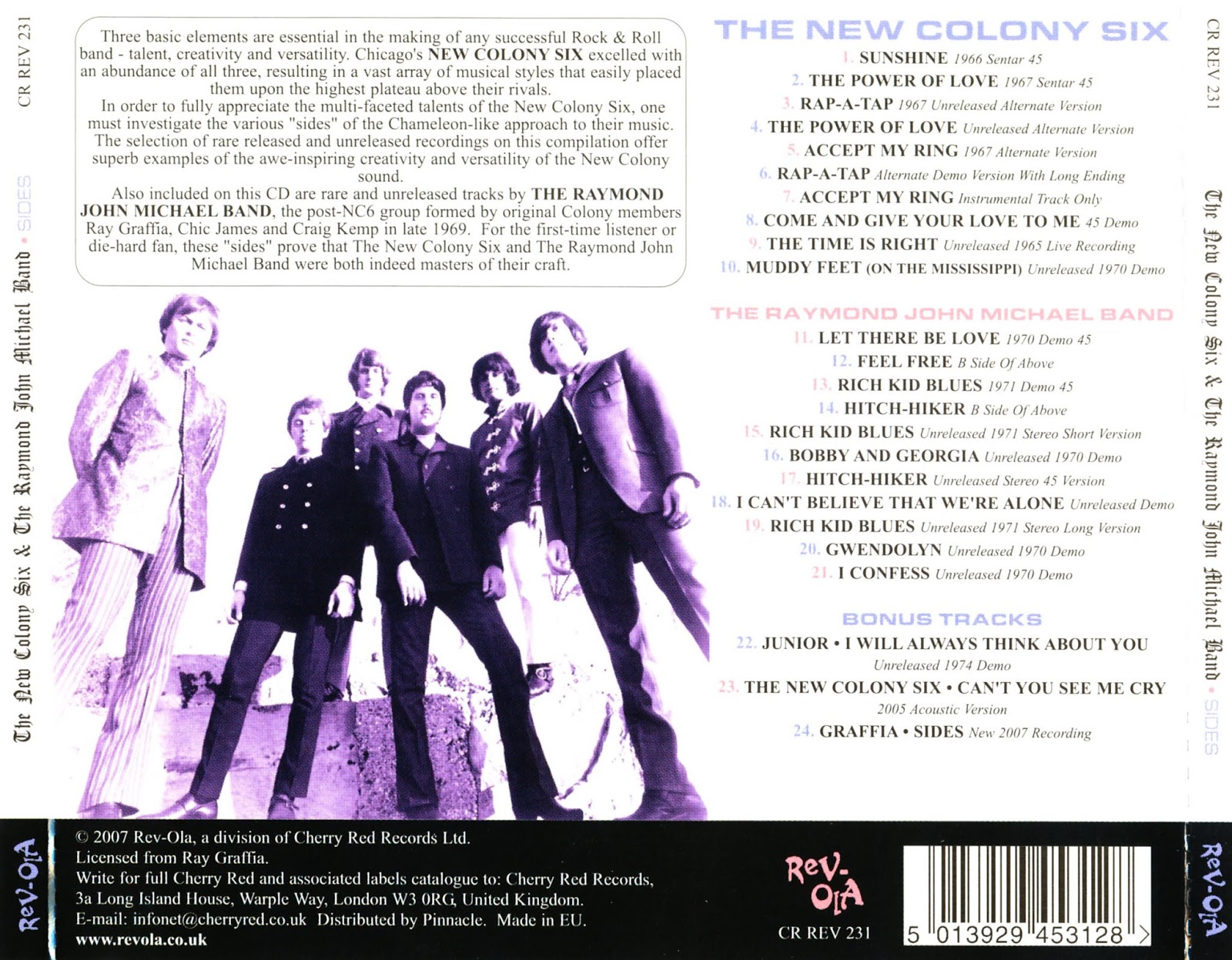 The new six группа. The New Colony Six. New Colony Six Band. The Six Band 1970. «Colony Music» 1980е.