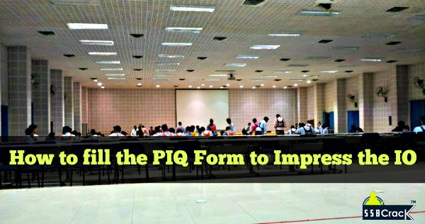 How to fill the PIQ Form to Impress the IO